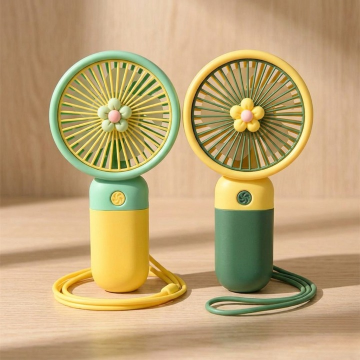 Portable Mini Rechargeable Fan – Cool Air Anywhere