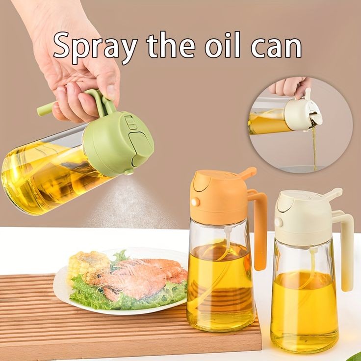 2-in-1 Oil Bottle