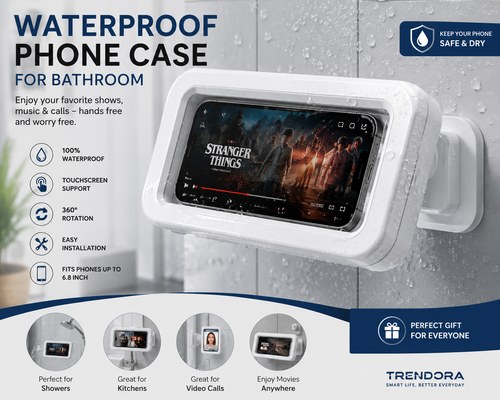 Waterproof Phone Case for Bathroom