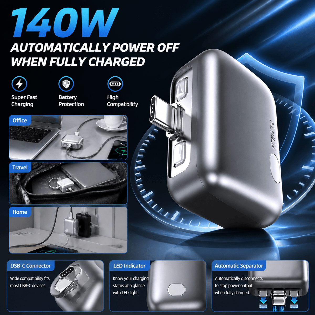 Automatic Disconnecting Charger