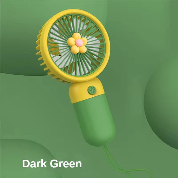 Portable Mini Rechargeable Fan – Cool Air Anywhere